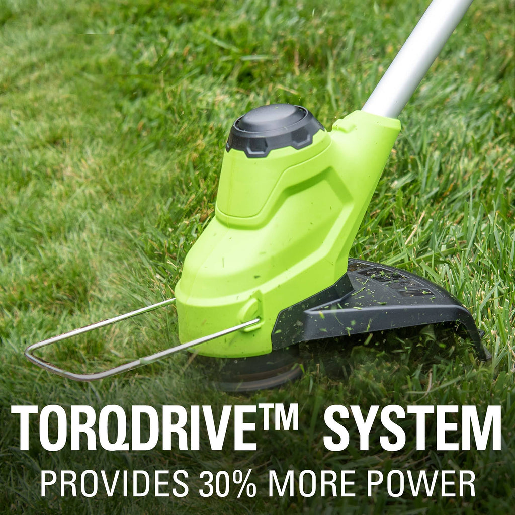24V 10 inch TorqDrive String Trimmer with 2Ah USB Battery and Charger W378275