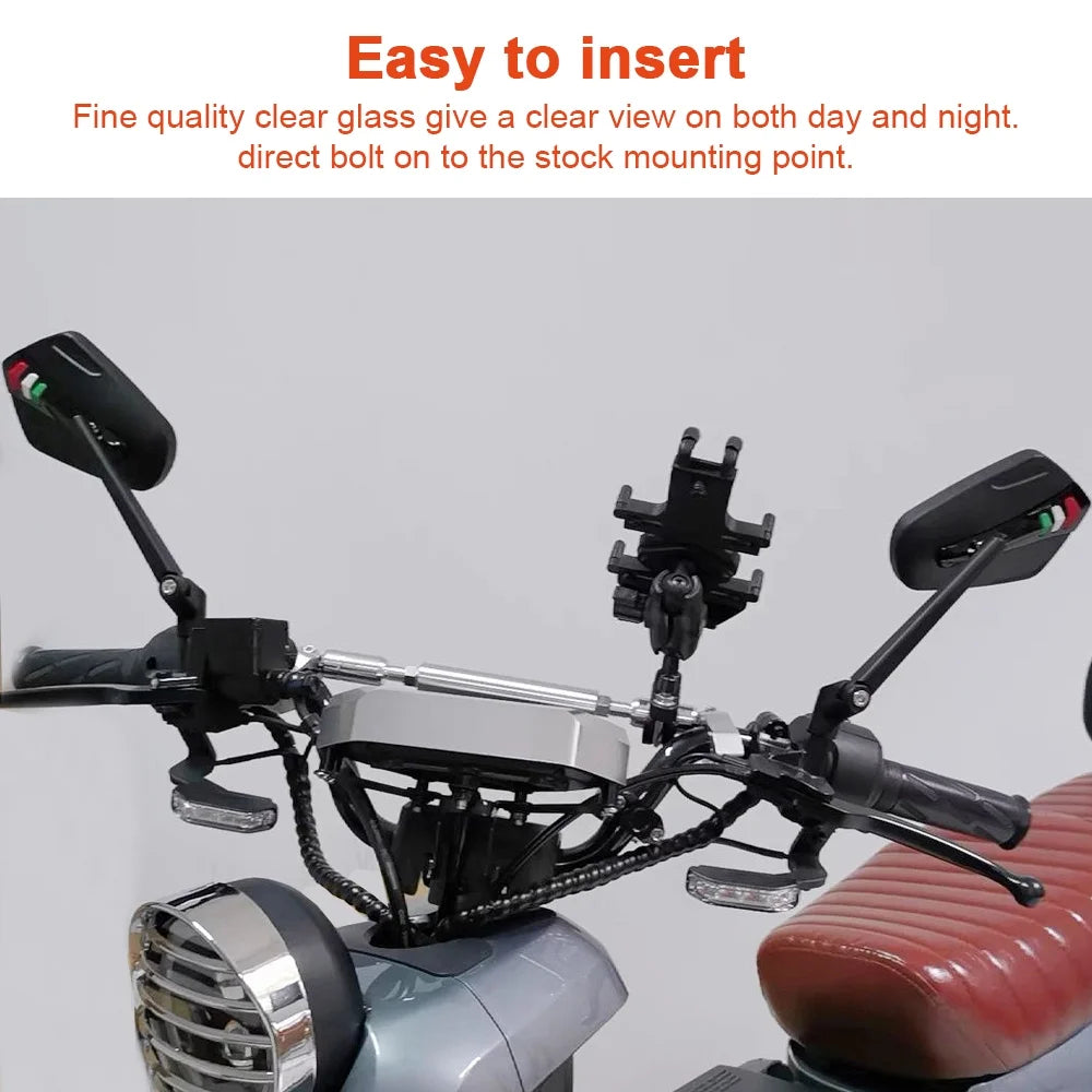 Aluminum Alloy Motorcycle Rear View Mirror E485903