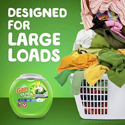 Original Scent Liquid Laundry Detergent Pacs, 48 Count S586