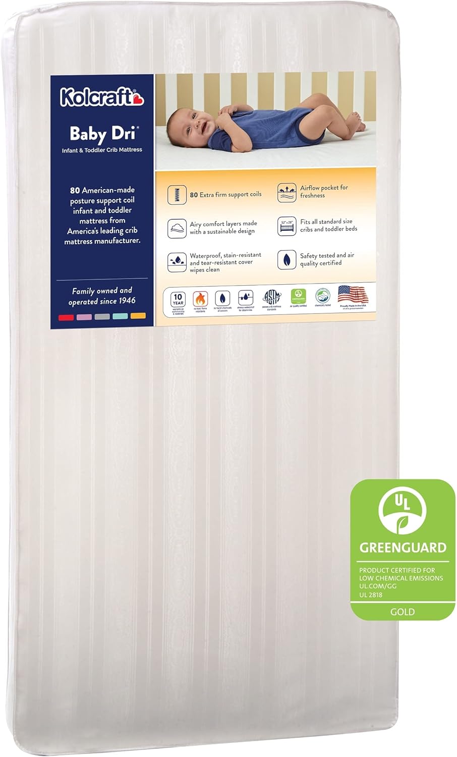 Baby Dri Crib & Toddler Mattress I658999