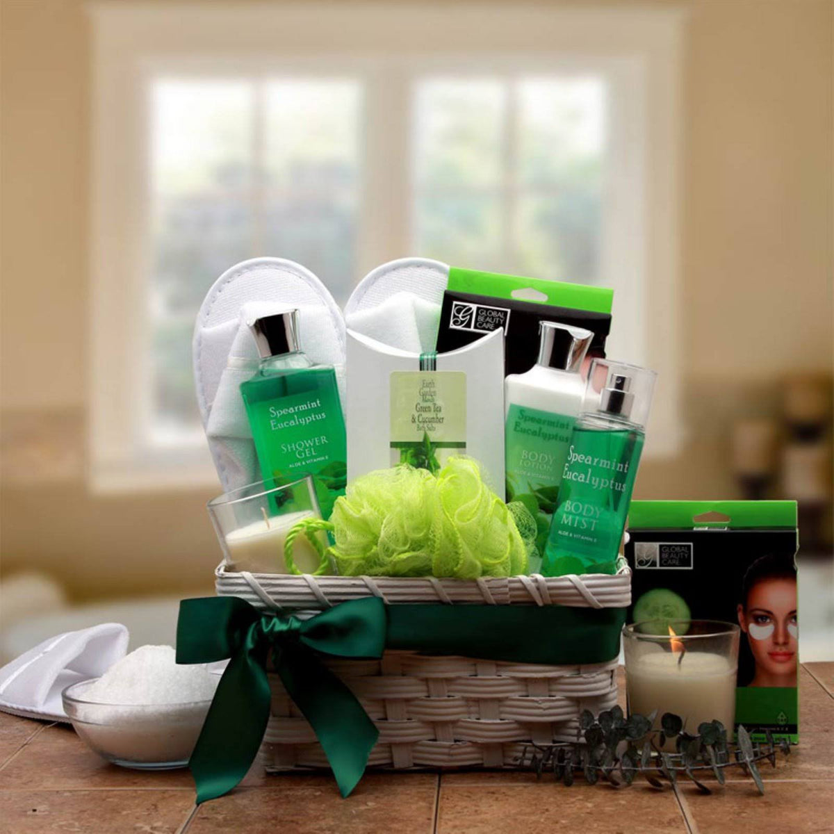 Eucalyptus Spa Gift Basket S69056