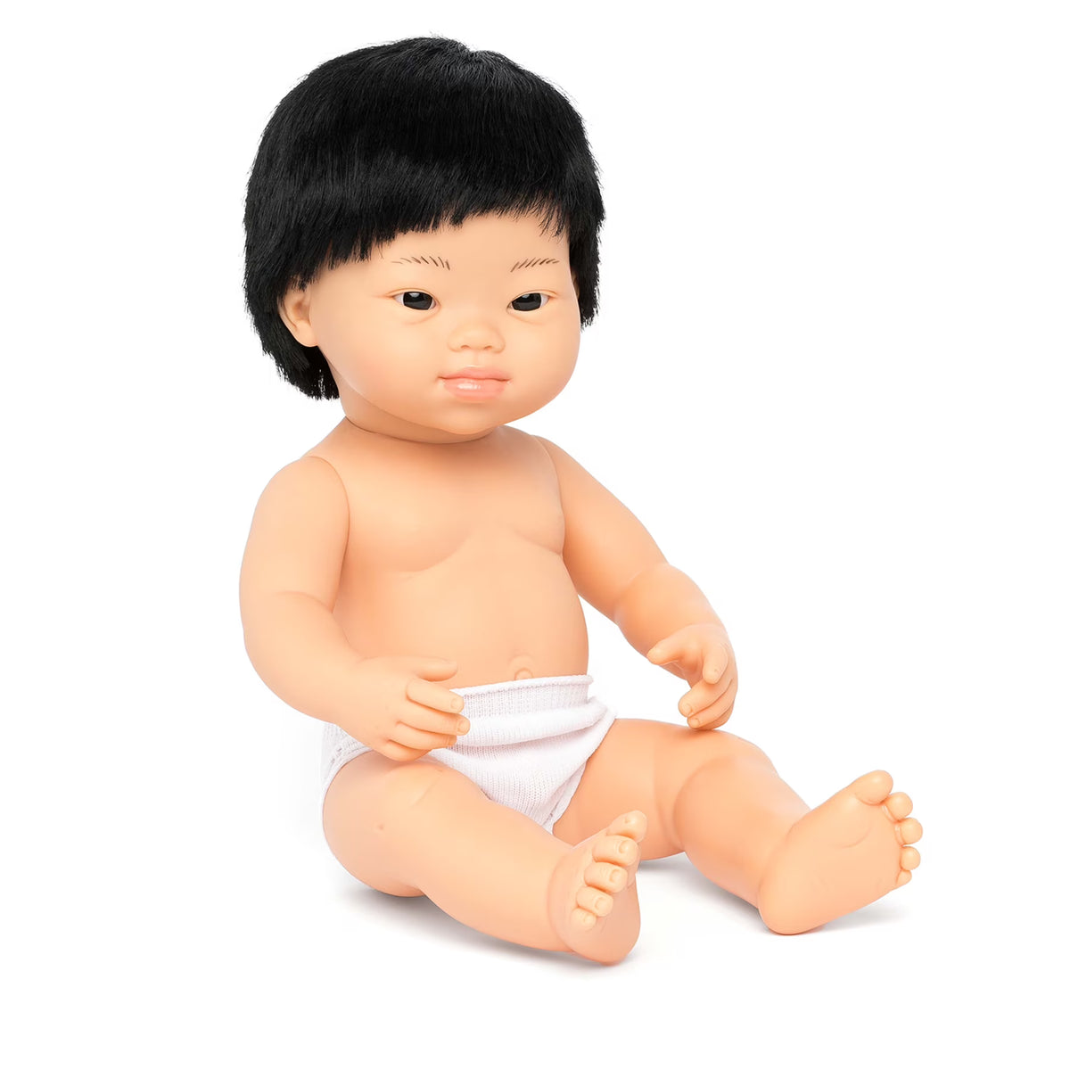 15" Anatomically Correct Asian Boy Baby Doll F111