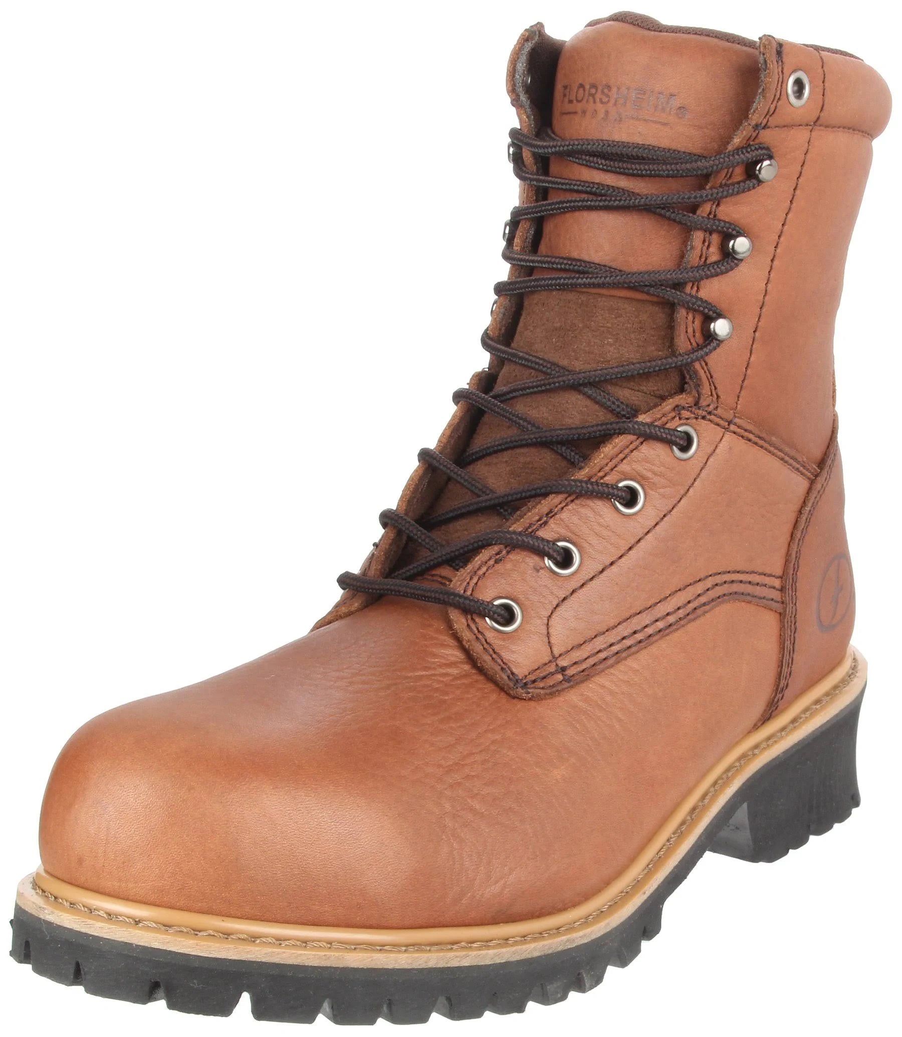 Brown Men's Work Boots P3942