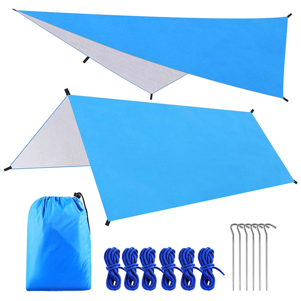 Waterproof Camping Tarp Sunshade F444636