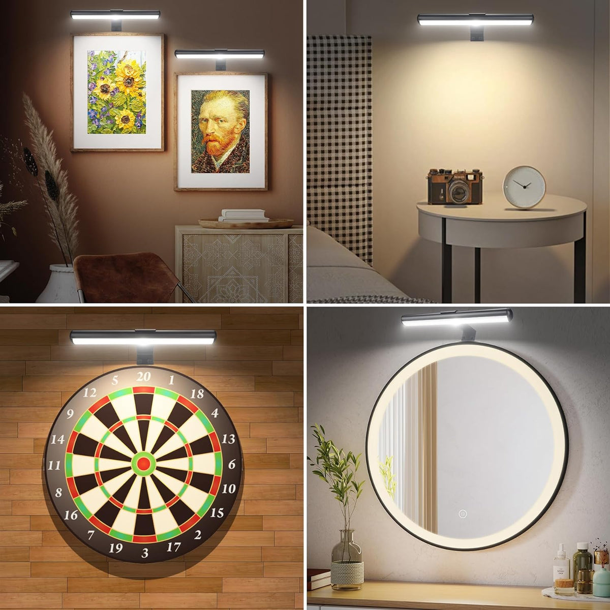 Rechargeable LED Picture Light with Metal Body K75461