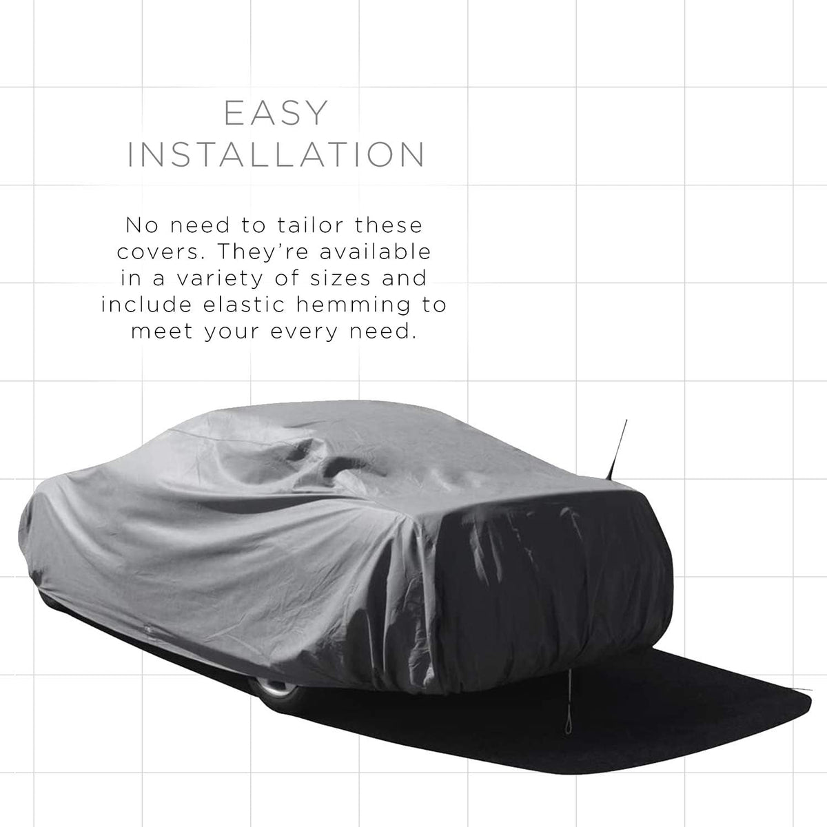 Car Cover 4 Layers Pack of 2 U363
