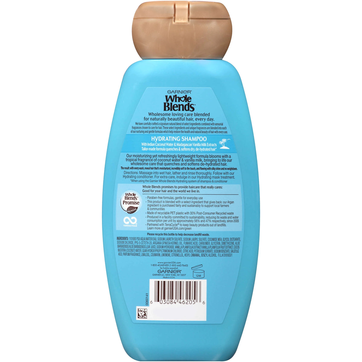 12.5 FL OZ Shampoo with Coconut Water & Vanilla Milk Extracts V529767