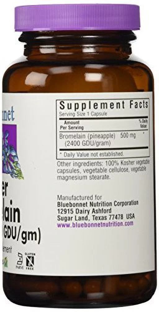 120 Ct Bromelain 500 Mg B338