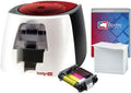 Bronze ID Card Printer with Complete Supplies Package B981617