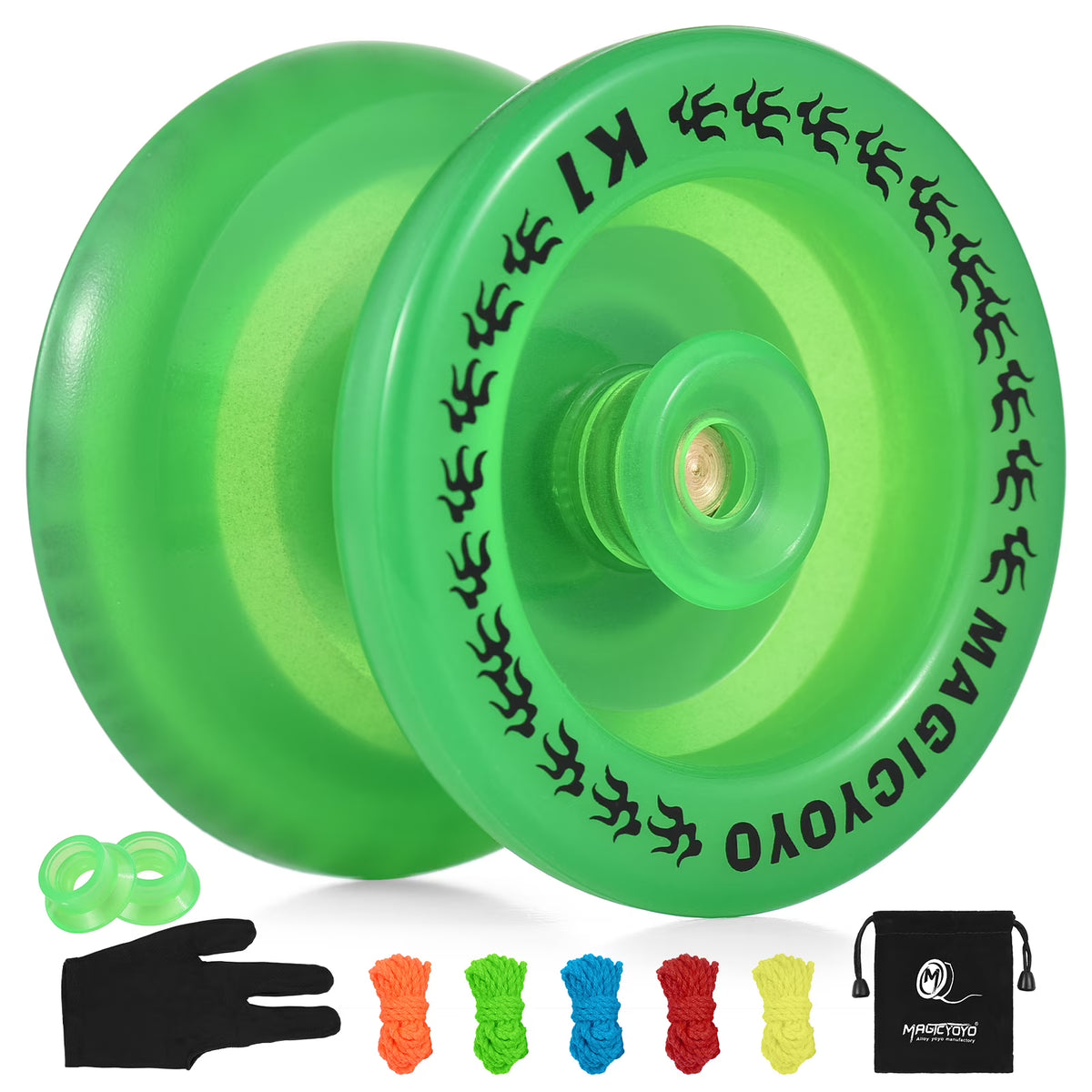 Yoyo Ball with 5 Replacement Strings and Glove C2920