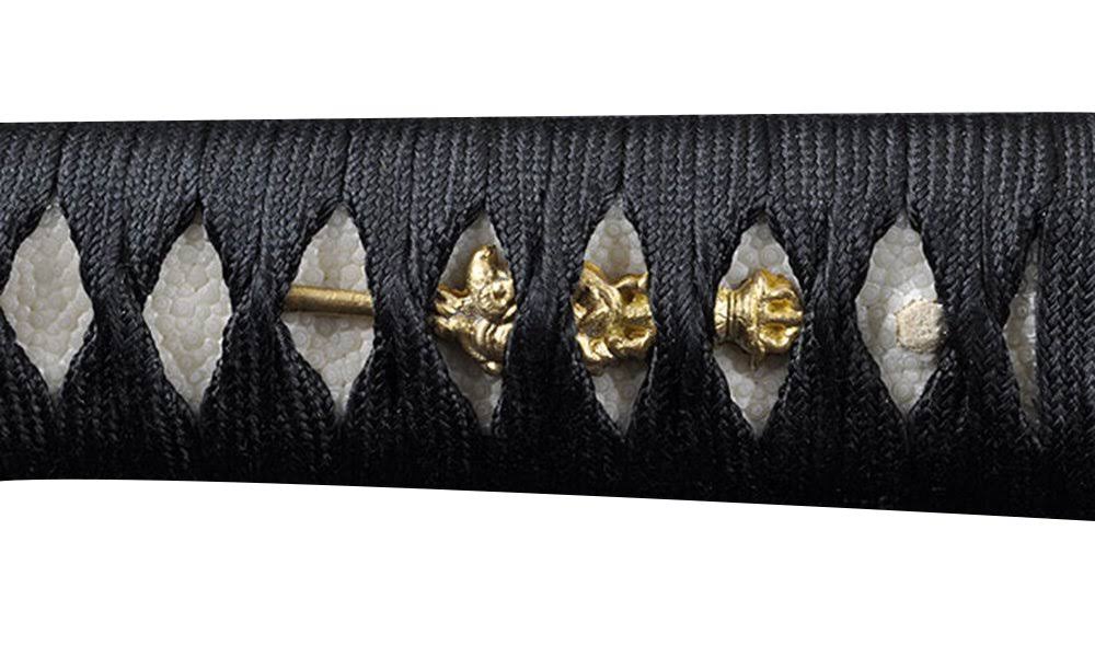 Black 1095 Carbon Steel Samurai Katana Sword G74643