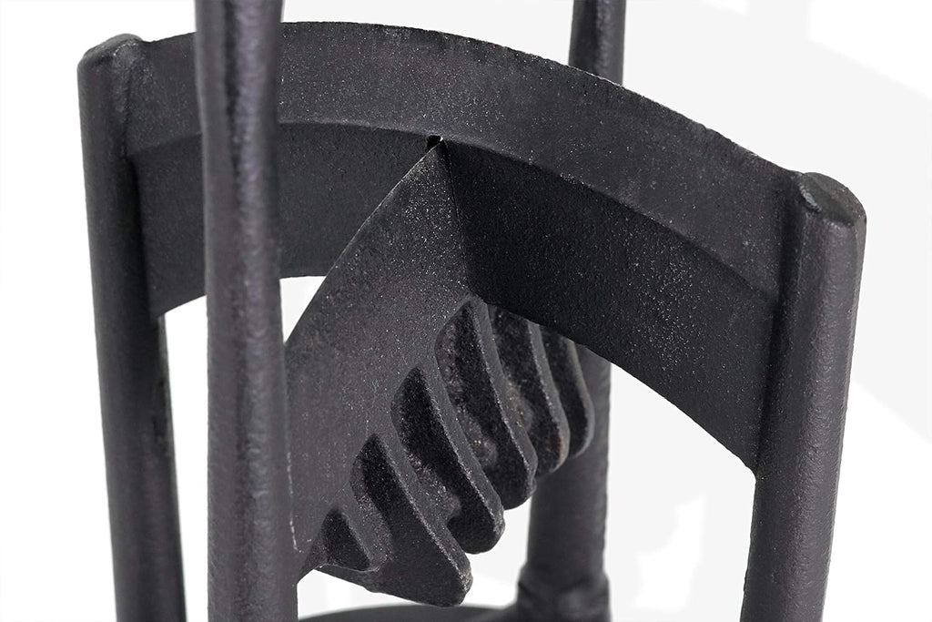 Heavy Duty Cast Iron Firewood Splitter with Removable Secondary Blade Attachment Z82626