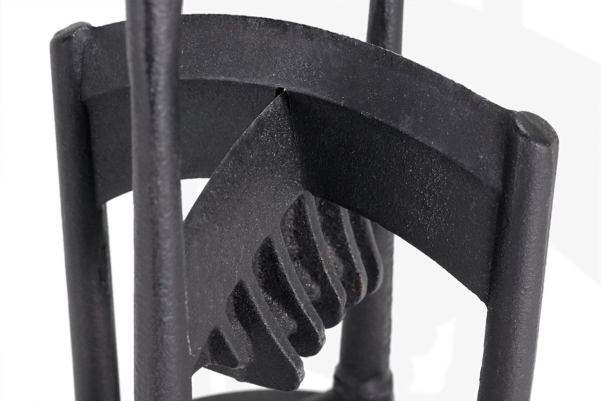 Heavy Duty Cast Iron Firewood Splitter with Removable Secondary Blade Attachment Z82626