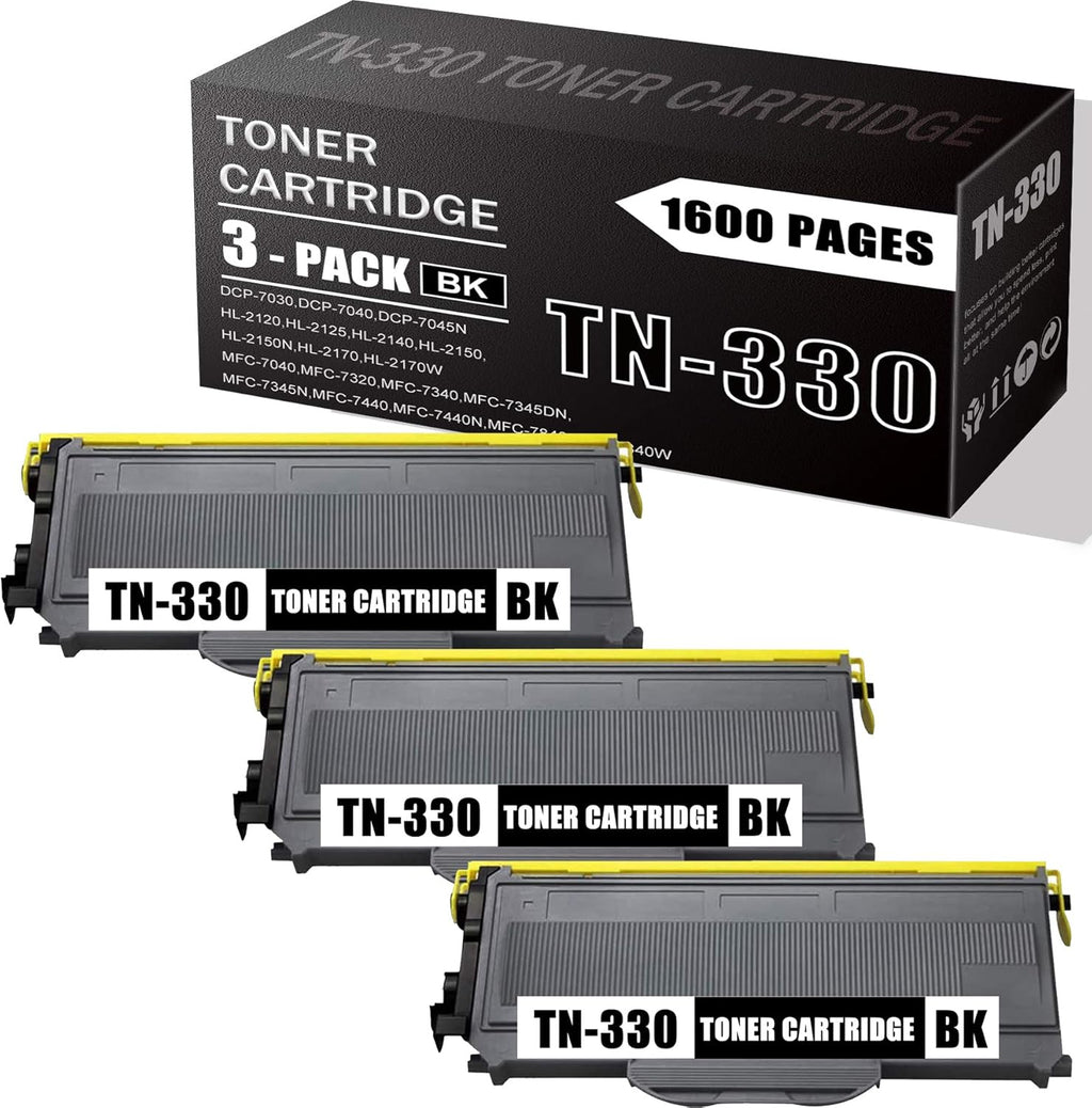 3 Pack Black Toner Cartridge V821