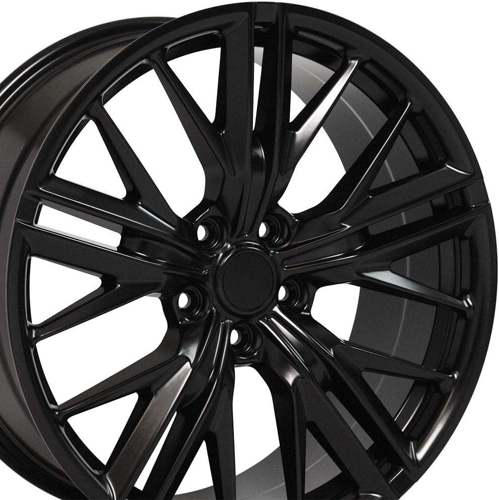 20 inch Satin Black Wheels K679