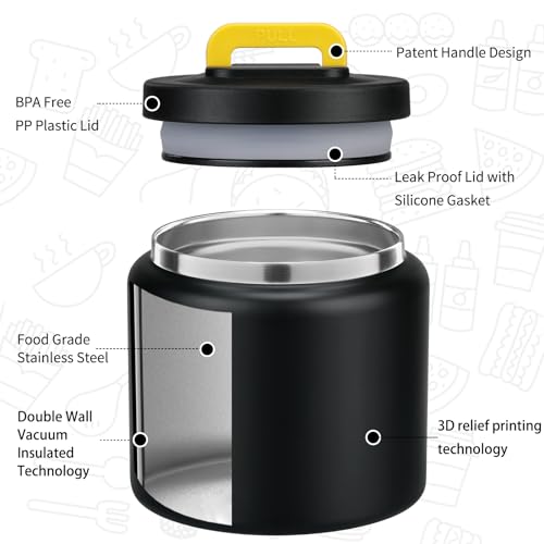 13.5oz Vacuum Insulated Stainless Steel Food Jar O637