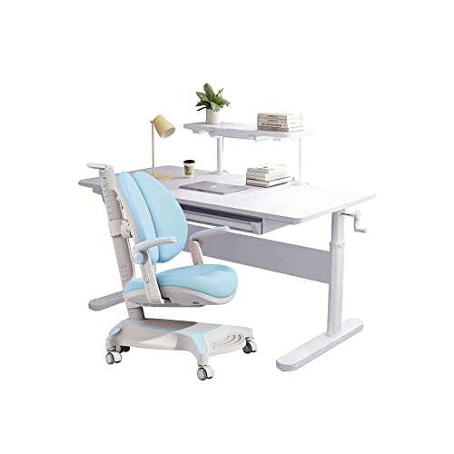 Wood Ergonomic Adjustable Desk and Chair M257