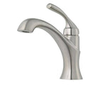 Single Hole Bathroom Faucet with Metal - Brushed Nickel W8431