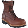 Brown Men's Work Boots P3942