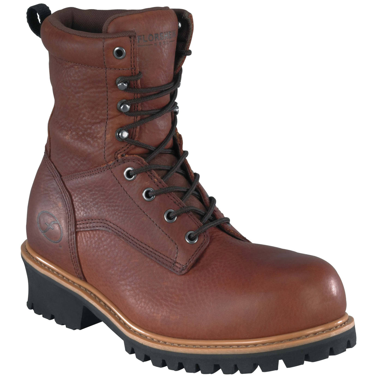 Brown Men's Work Boots P3942