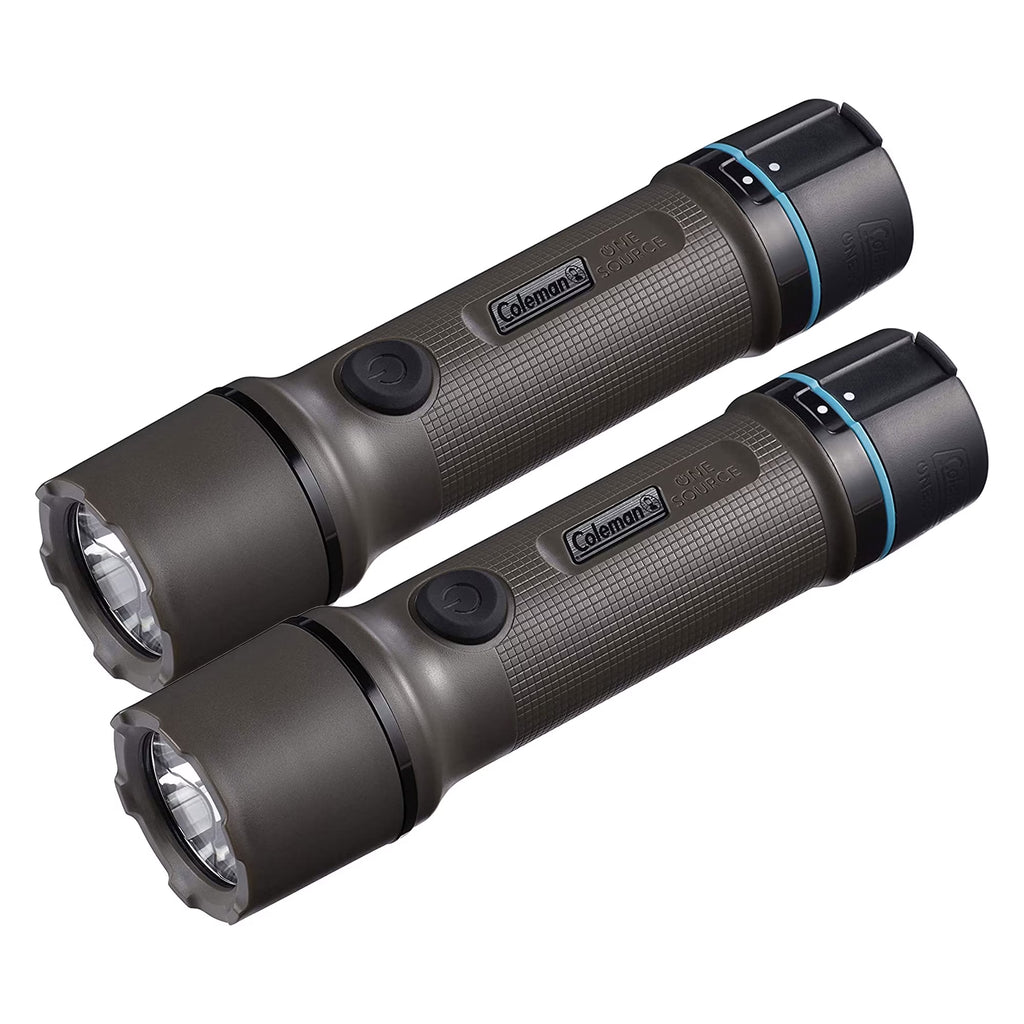 600 Lumens Rechargeable Flashlight (2 Pack) N46018
