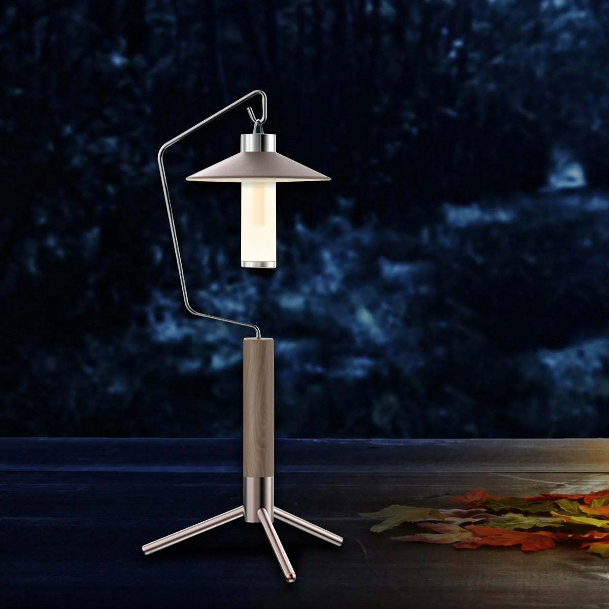 Outdoor Camping Lamp Pole Hanger Lantern Stand E1854