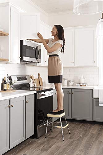 Yellow Steel Step Stool C450937