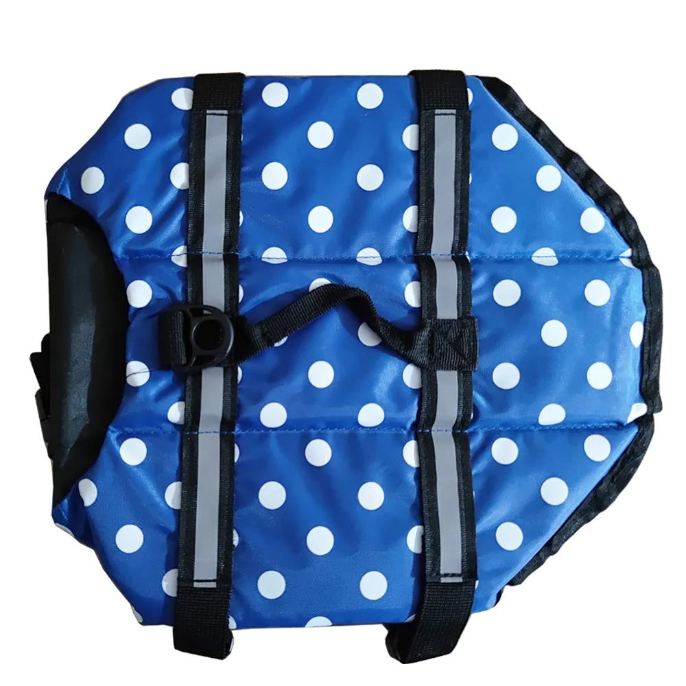 Dog Life Jacket with Reflective Stripes E644