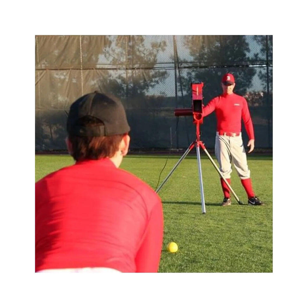 Softball Pitching Machine with 9 Ball Automatic Feeder J88878