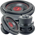 1x 10 Inch 1500 Watt Car Audio Subwoofer 2 Ohm DVC Pack of 2 G7462