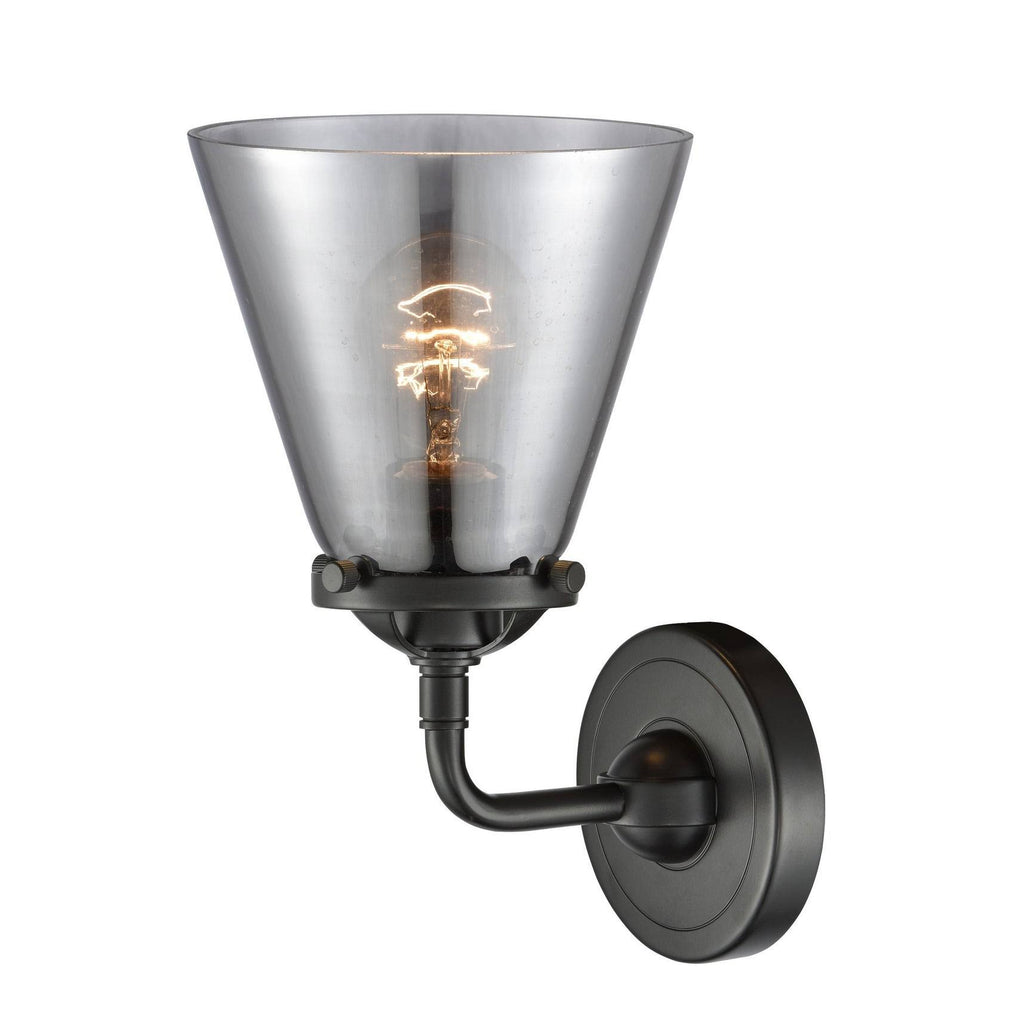 Black Antique Brass Small Cone 1 Light Sconce C183946