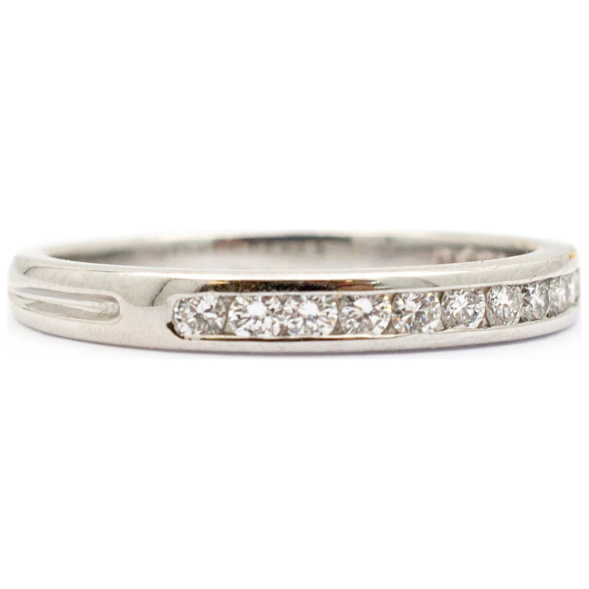 Platinum Diamond Wedding Band J5481