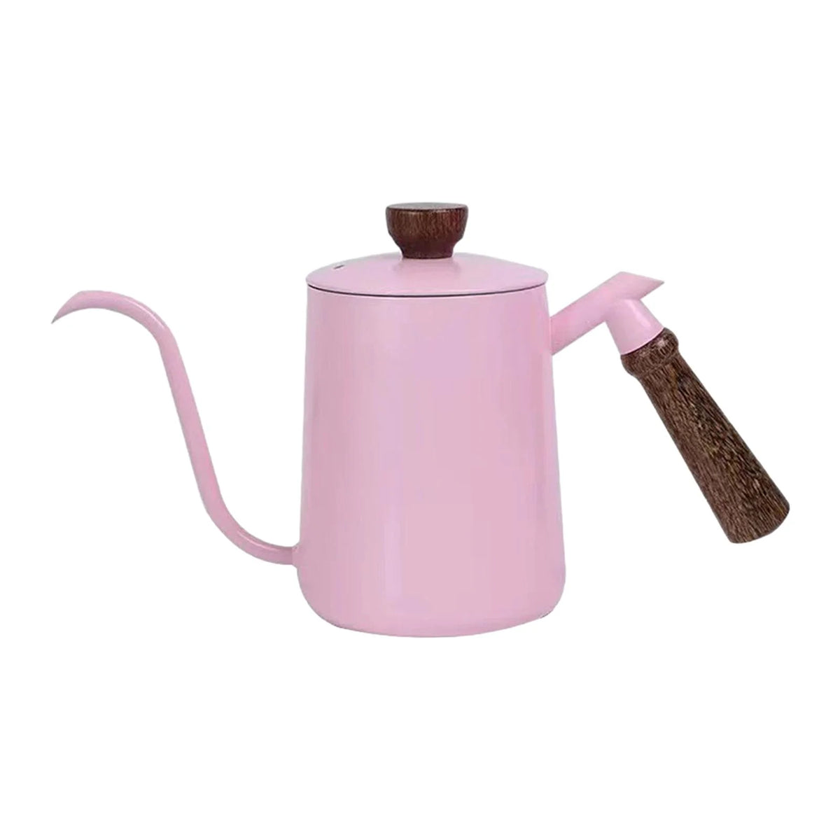 Pink 20oz Stainless Steel Drip Coffee Kettle with Long Narrow Spout U909084