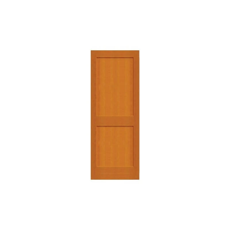 34x22 by 80x22 2-Panel Shaker Interior Slab Passage Door Douglas Fir Z566