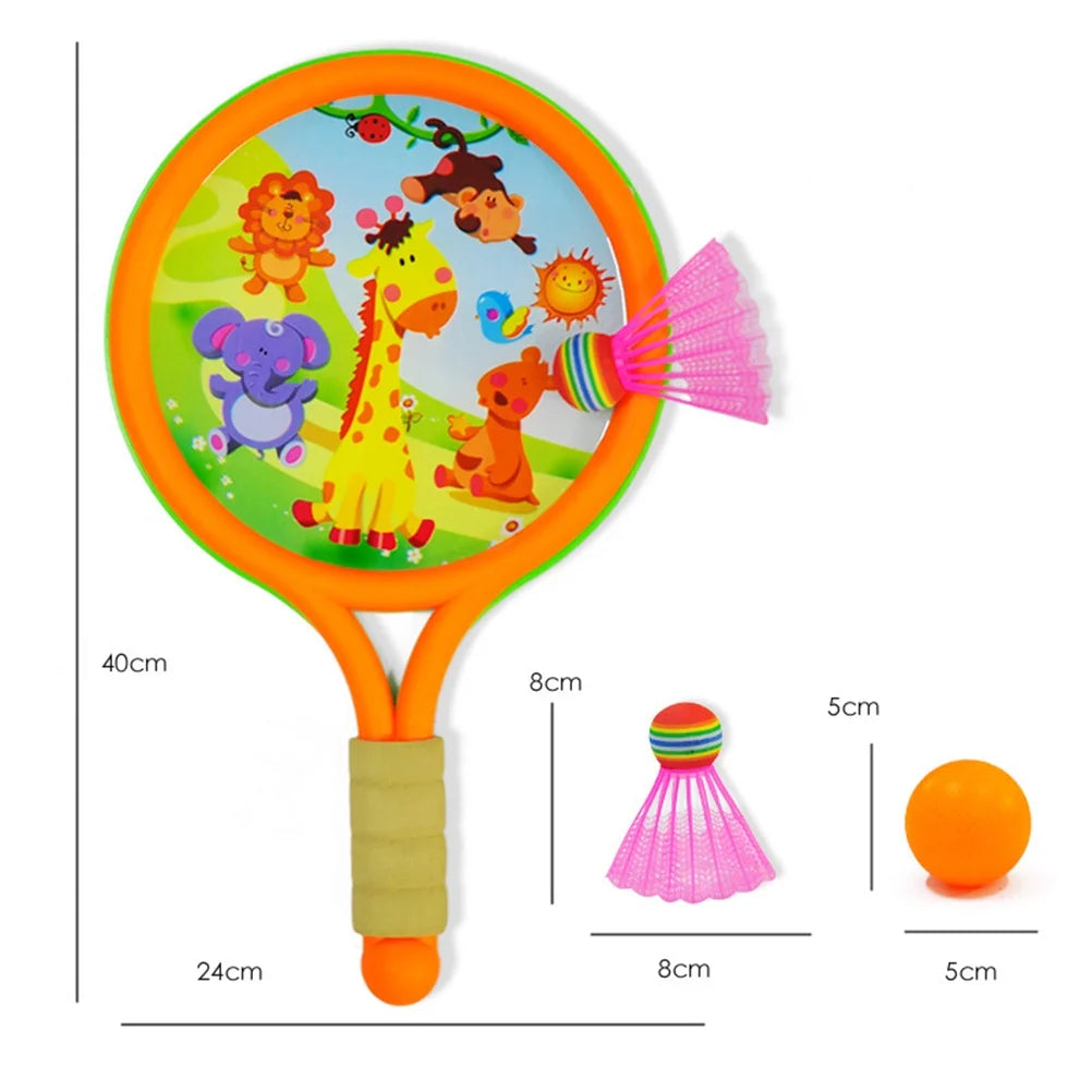 Badminton Tennis Racquet Parent-Child Game Toys A89967