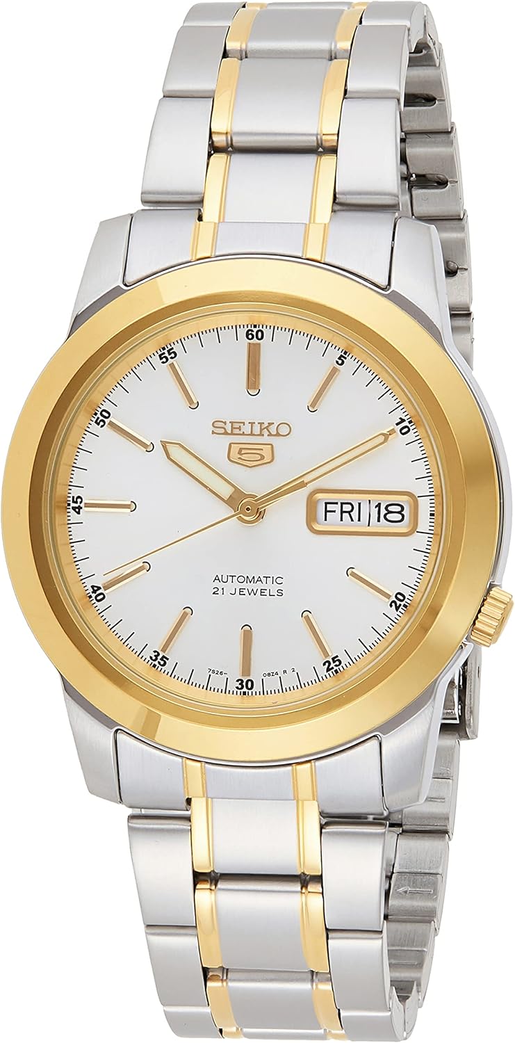 White Dial Two-Tone Stainless Steel Automatic Watch E66903