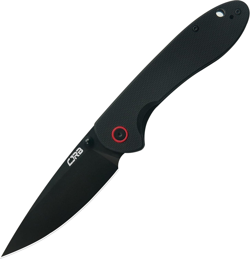 Folding Knife with Black PVD Blade and Carbon Fiber Handle J781748