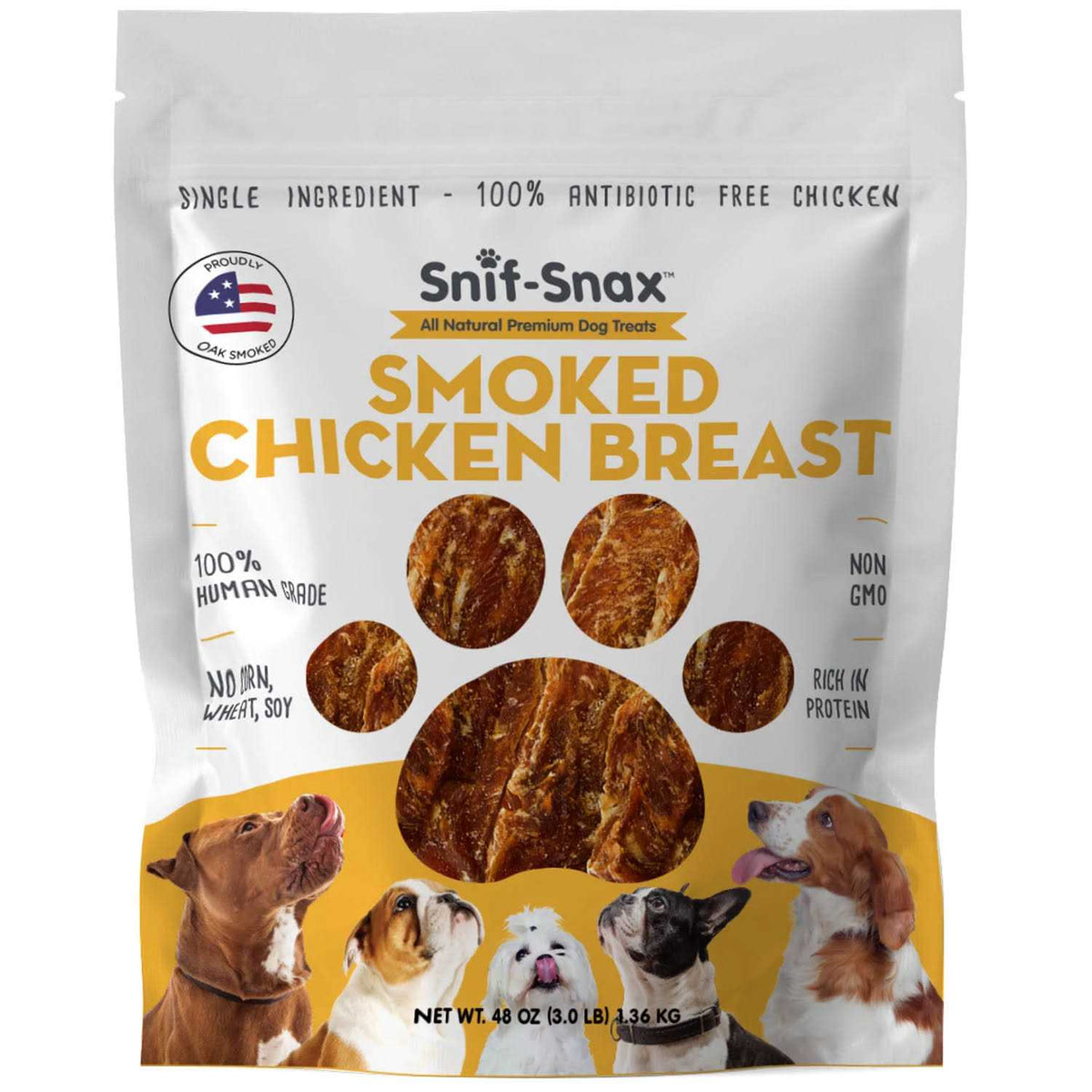 Smoked Chicken Breast Dog Treats A945