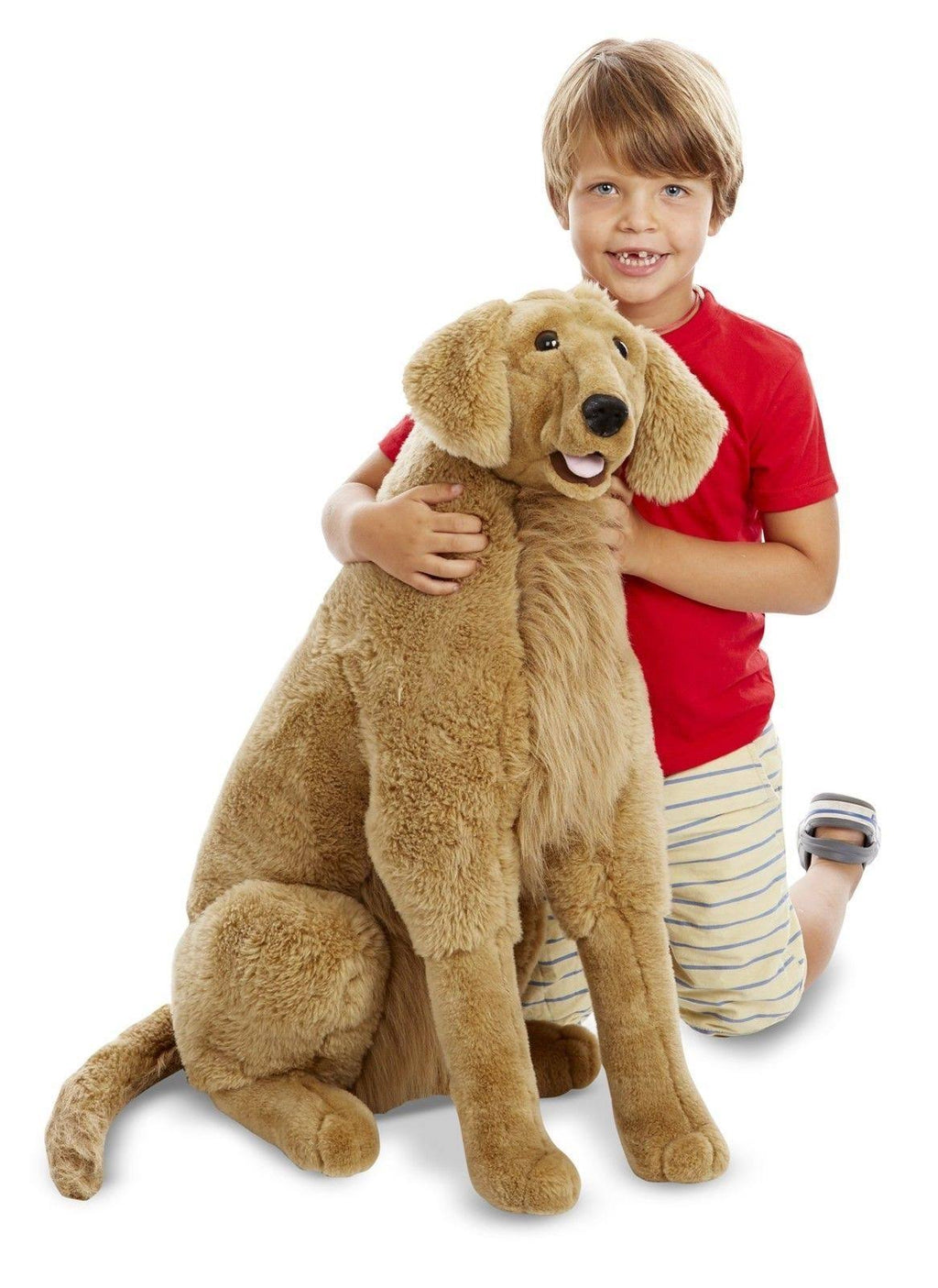 Lifelike Stuffed Animal Dog (Over 2 Feet Tall) R625