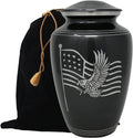 Cremation Urn with Velvet Bag T696554