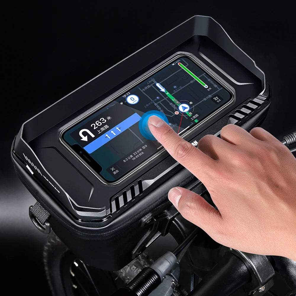 3L Waterproof Bike Handlebar Bag with Touchscreen X20947
