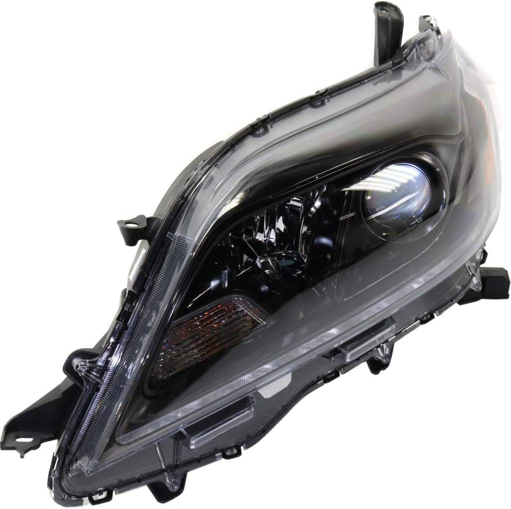 Passenger Side Halogen Headlight for Toyota Sienna 2015 2016 2017 Z511