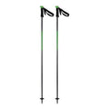 Grey Fluorescent Green Ski Poles (Pair) 135 D7392