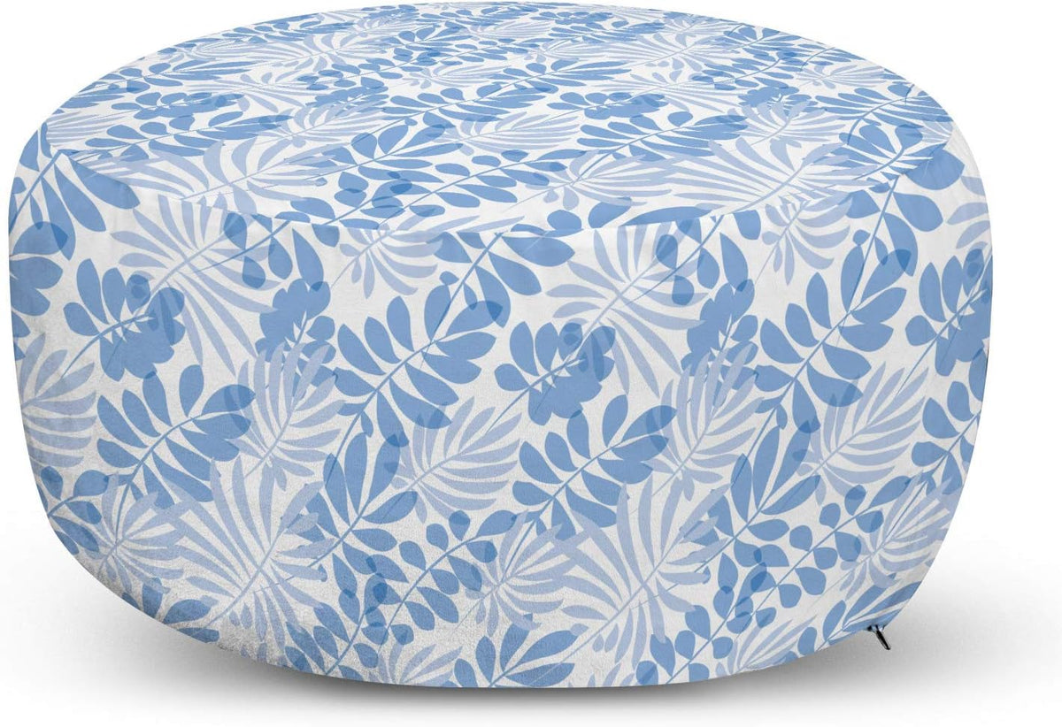 Vermilion Green Decorative Ottoman with Removable Cover B330624