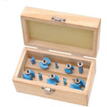 10 pc. Router Bit Set 1/4 inch Shank Z21839