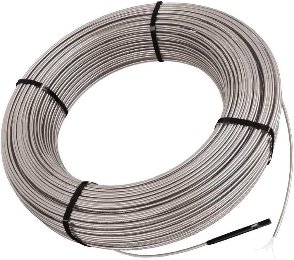 53 Square Feet Floor Heating Kit with Thermostat and Membrane Y357