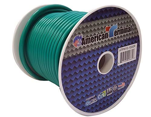 10 Gauge Green Primary Wire R9728