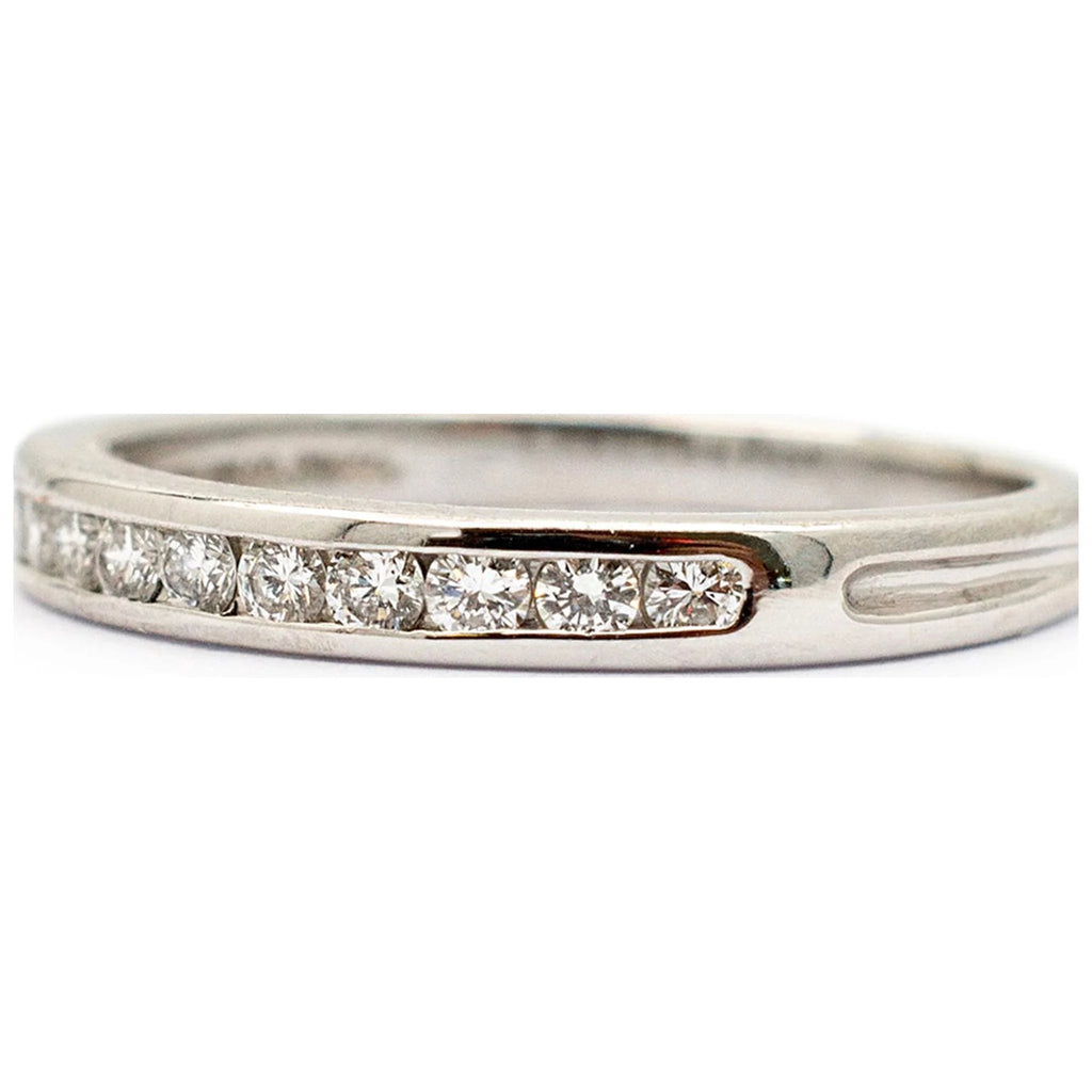 Platinum Diamond Wedding Band J5481