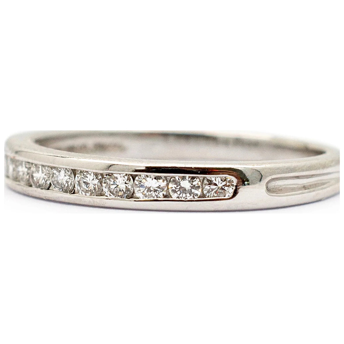 Platinum Diamond Wedding Band J5481