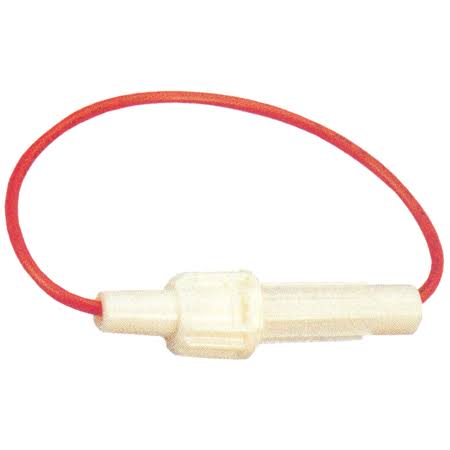 Glass Fuse Holder, 12 Gauge, pk25 T144